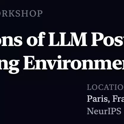 NeurIPS 2026 workshop